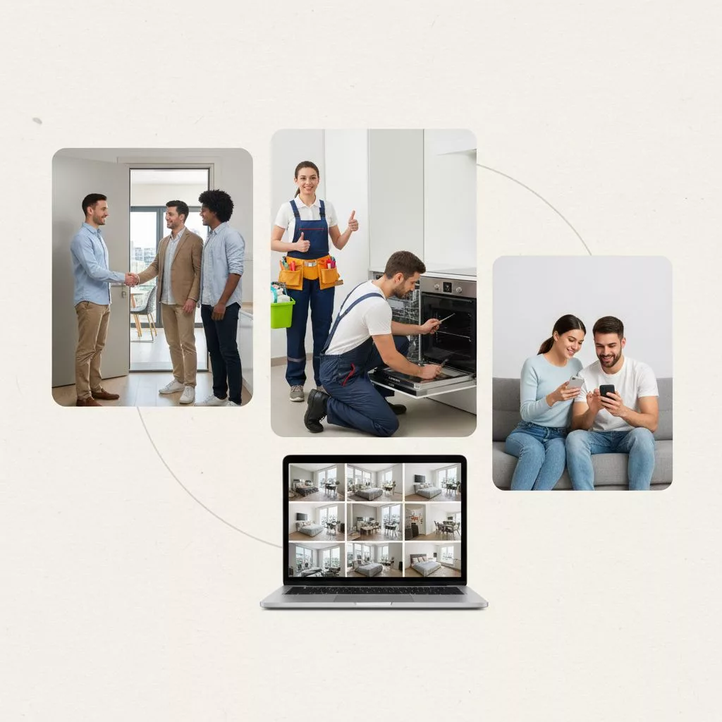 Infographie montrant les services clés d