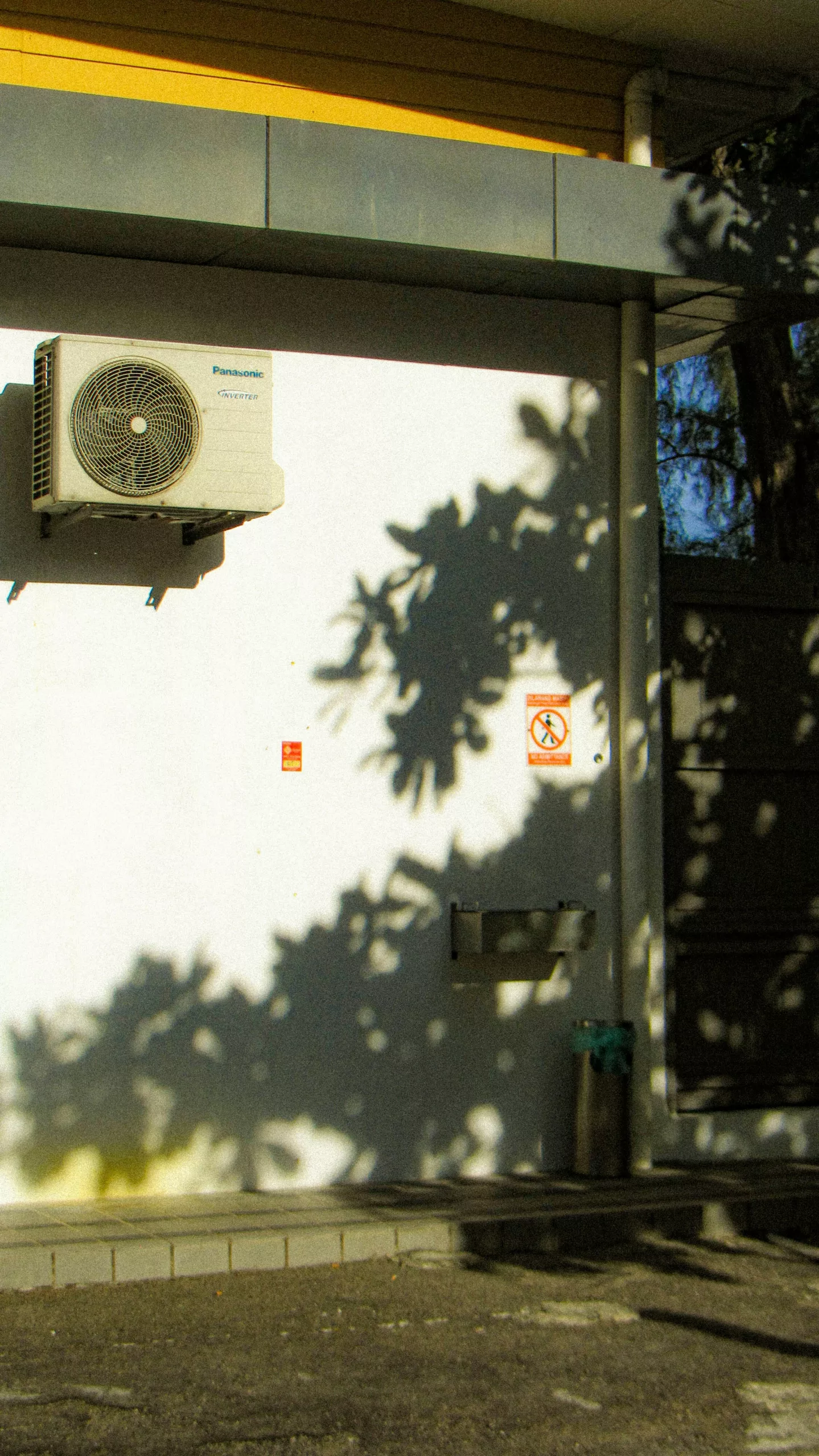 Close up of a smart lock system on a door, referencing autonomous entry.
