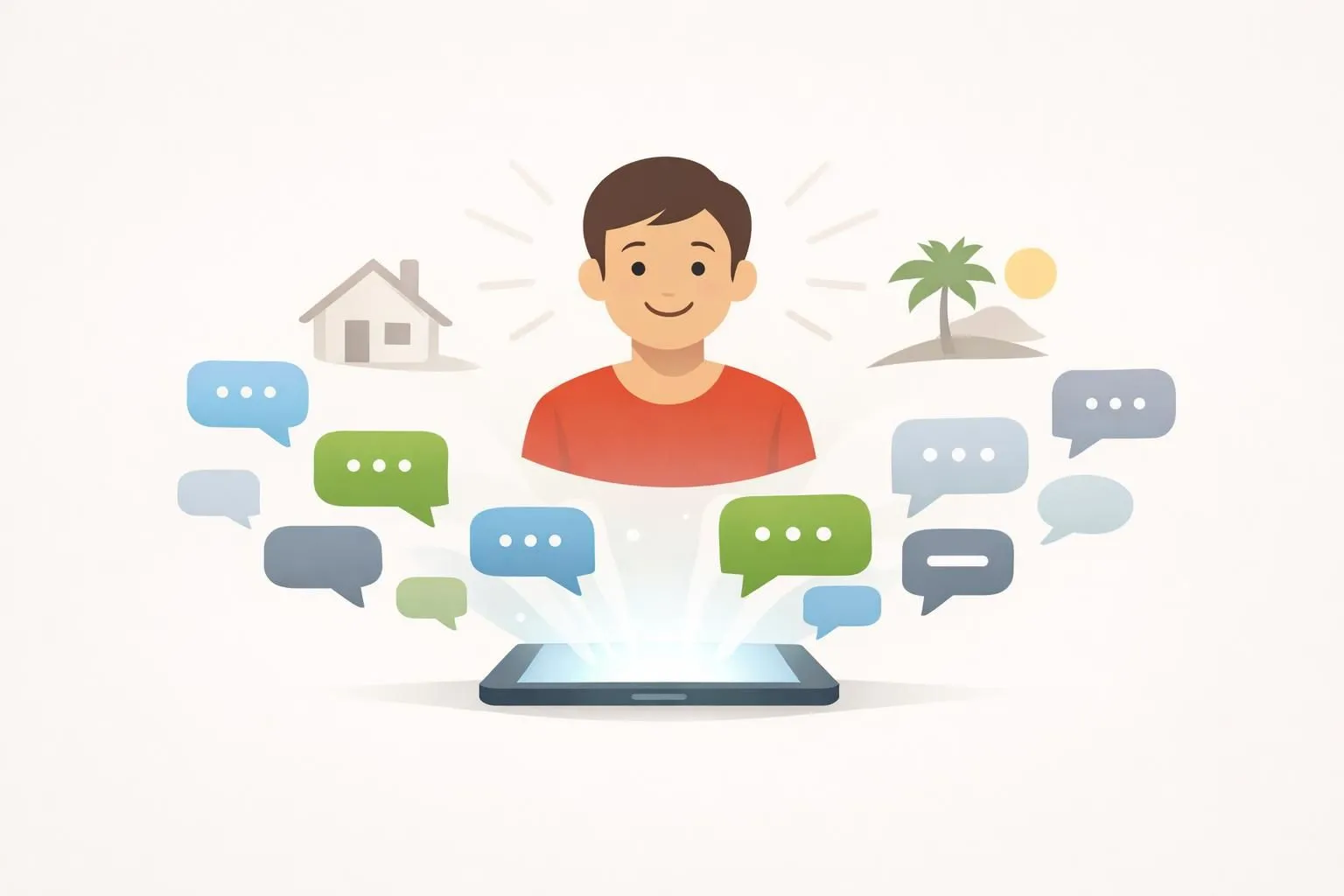 8 exemples de messages automatisés Airbnb qui transforment votre gestion locative