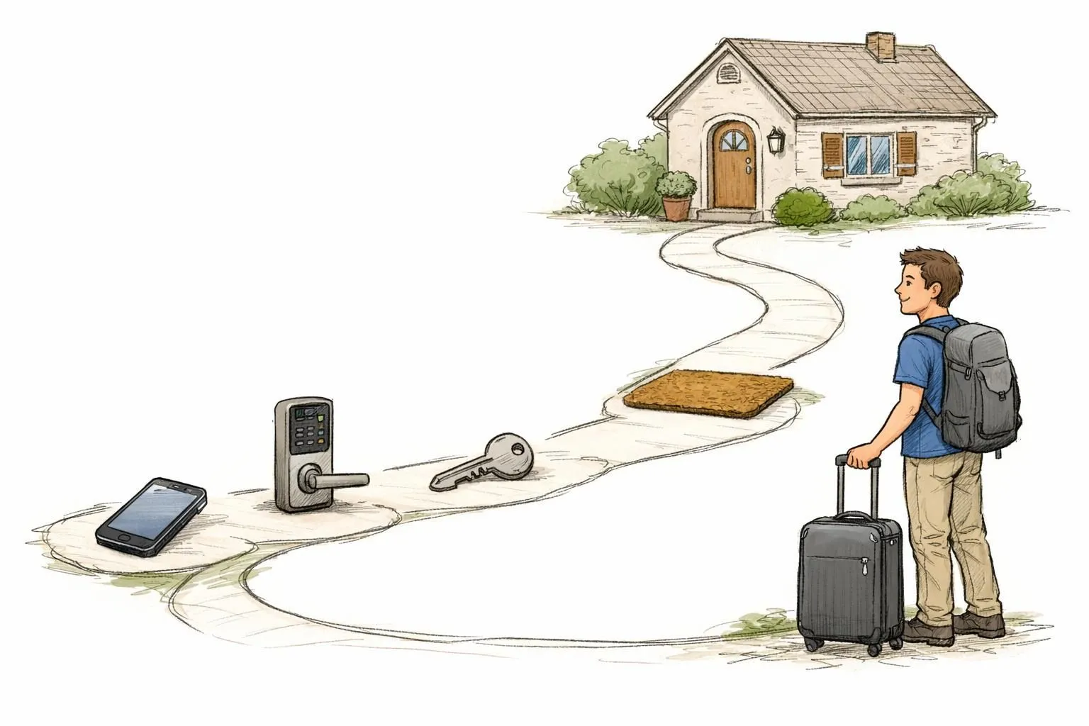 Comment mettre en place un système darrivée autonome pour votre location en 5 étapes clés