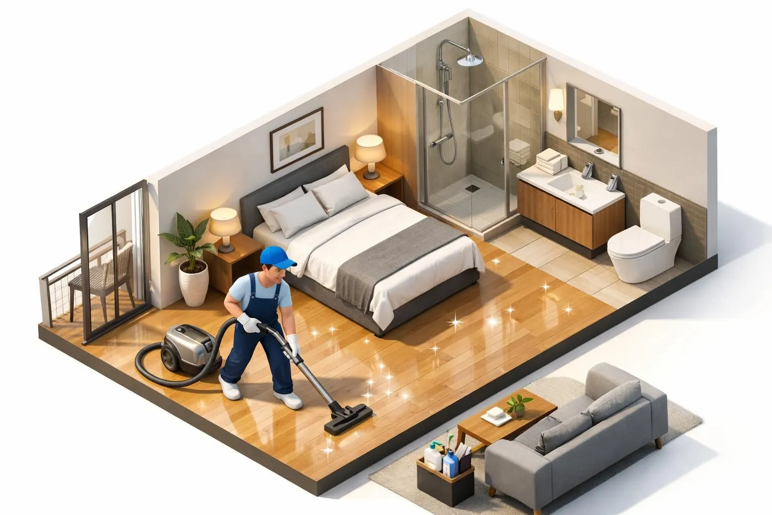 Nettoyage Airbnb professionnel pour des locations 5 étoiles sans effort