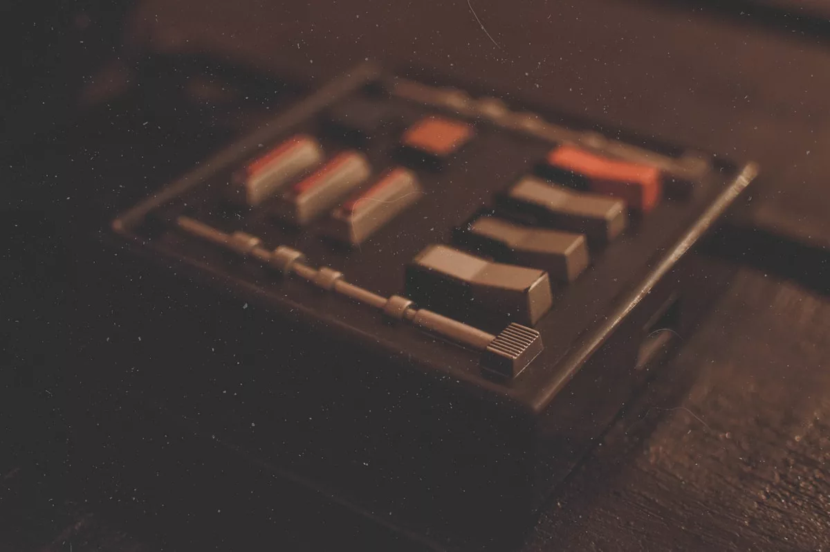 black and brown wooden toy