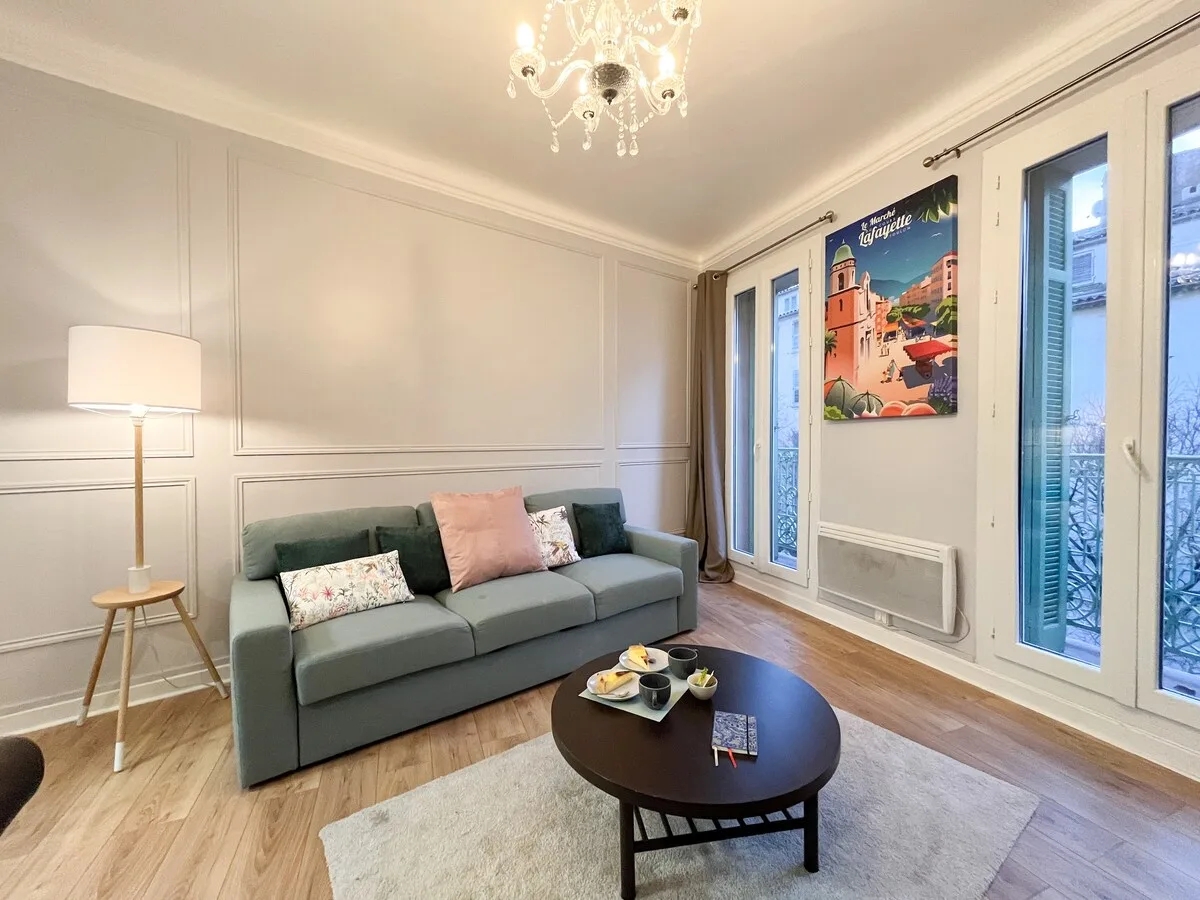 Appartement climatisé au cœur du marché de Toulon